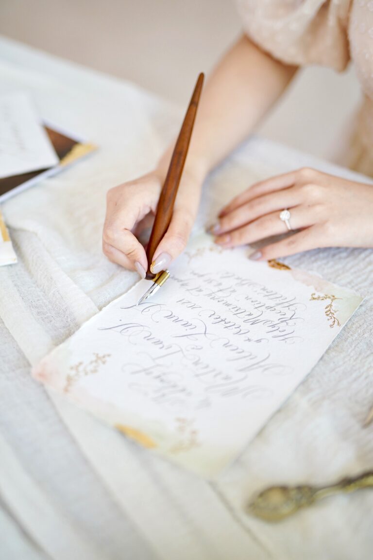 The Complete Guide to Wedding Calligraphy: Everything You Need to Know